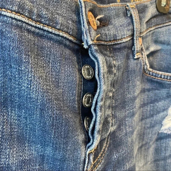 7 For All Mankind Josefina Skinny Boyfriend Jeans - Picture 9 of 14